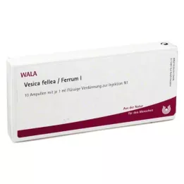 VESICA FELLEA/Ferrum I ampule, 10X1 ml