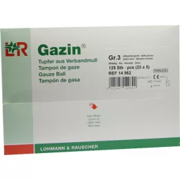 GAZIN pflaum.steril 2+3 schutzr.o.rk, 125 ks