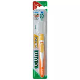 GUM Aktivita zubního kartáčku Kompaktní měkké, 1 ks