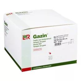 GAZIN pflaum.steril 2+2 schutzr.o.rk, 100 ks