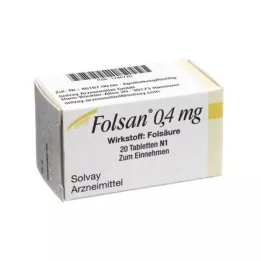 FOLSAN 0,4 mg tablety, 20 ks