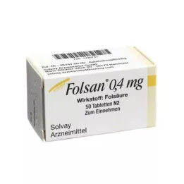 FOLSAN 0,4 mg tablety, 50 ks