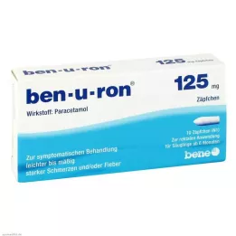 BEN-U-RON 125 mg čípky, 10 ks