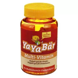 YAYABÄR Dětské vitamínové ovocné gumičky, 60 ks