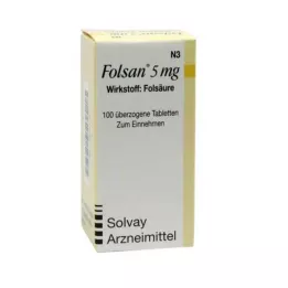 FOLSAN 5 mg tablety, 100 ks