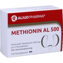 Methionin Al 500 Potahované tablety, 50 ks