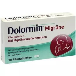 DOLORMIN Tablety potažené migrénem, 10 ks