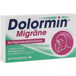DOLORMIN Tablety potažené migrénem, 20 ks