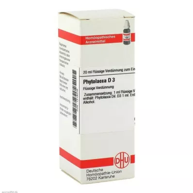 PHYTOLACCA D3 ředění, 20 ml