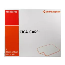 CICA CARE 12x15 cm tenká silikonová gelová destička na jizvy, 1 kus