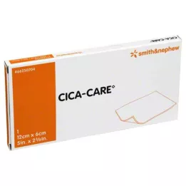 CICA CARE 6x12 cm tenká silikonová gelová destička na jizvy, 1 kus