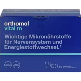 Orthomol Vital M 15 granule / kapsle Combi Pack, 1 ks