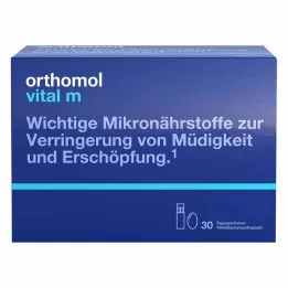ORTHOMOL Kombinované balení lahve/kapsle Vital M, 30 ks