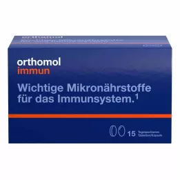 ORTHOMOL Immun kombinované balení 15 tablet/kapslí, 1 kus
