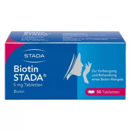 BIOTIN STADA 5 mg tablety, 50 ks