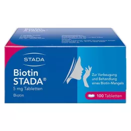 BIOTIN STADA 5 mg tablety, 100 ks