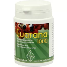 GUARANA 1000 mg žvýkací tablety, 60 ks