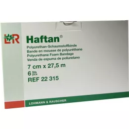 HAFTAN Pěnový obvaz 7 cmx27,5 m, 6 ks