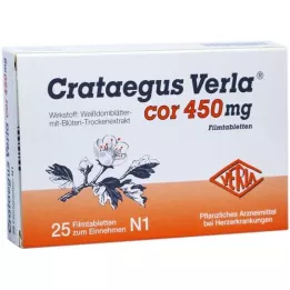 CRATAEGUS VERLA Cor 450 mg filmové tablety, 25 ks