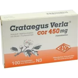 CRATAEGUS VERLA Cor 450 mg filmové tablety, 100 ks
