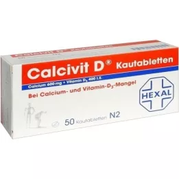 CALCIVIT D Žvýkání tablet, 50 ks