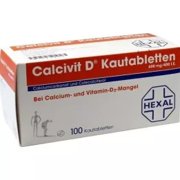 CALCIVIT D Žvýkání tablet, 100 ks