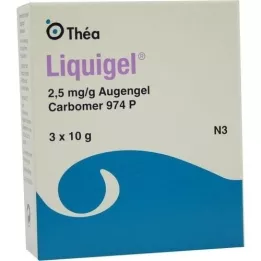 LIQUIGEL Oční gel, 3x10 g