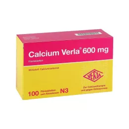 CALCIUM VERLA 600 mg potahované tablety, 100 ks