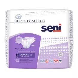 Super Seni velikost 1 Small Plus Diesp v noci pro dospělé, 10 ks