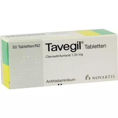 Tavegil Tablety, 50 ks