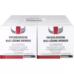 Fyziologické NaCL Loes, 100x1 ml