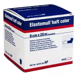 ELASTOMULL barva čepu 8 cmx20 m fixační páska modrá, 1 kus