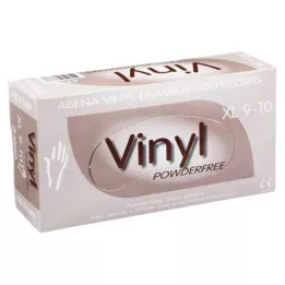 VINYL Rukavice bez prášku X-Large, 100 ks