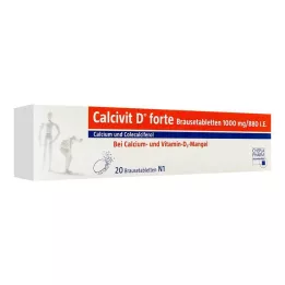 CALCIVIT D forte šumivé tablety, 20 ks