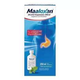 MAALOXAN 25 mVal suspenze, 250 ml