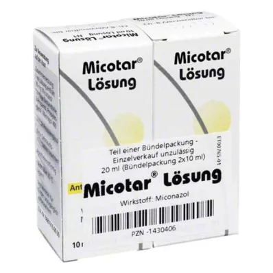 MICOTAR Roztok, 20 ml