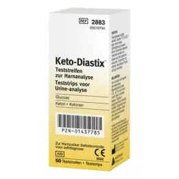 KETO DIASTIX Testovací proužky, 50 ks