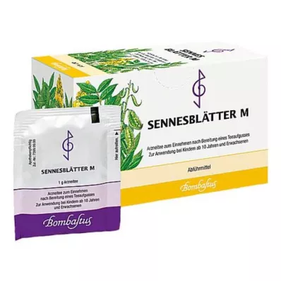 SENNESBLÄTTER M filtrační sáčky, 20X1 g