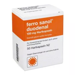 FERRO SANOL duodenální tvrdé tobolky s msr potahovanými peletami, 50 ks