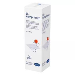 ES-KOMPRESSEN Unstetil 5x5 cm 12krát, 100 ks