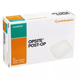 OPSITE Post-OP 8,5x9,5 cm asociace individuálně sterilní, 20x1 ks