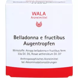 BELLADONNA E FRUCTIBUS Oční kapky, 5X0,5 ml