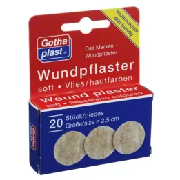 GOTHAPLAST Péče o rány měkký fleece 2,5 cm, 20 ks