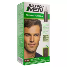 JUST pro muže tónovací šampon středně hnědý, 60 ml