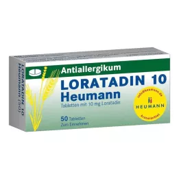LORATADIN 10 tablet Heumann, 50 ks