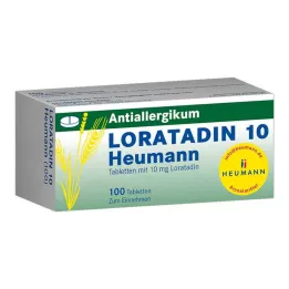 LORATADIN 10 tablet Heumann, 100 ks