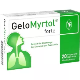 GELOMYRTOL Forte Gastric -rezistentní měkké tobolky, 20 ks