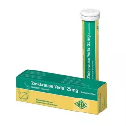 ZINKBRAUSE Verla 25 mg šumivé tablety, 100 ks