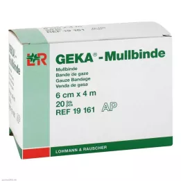 MULLBINDEN GEKA 6 cmx4 m, 20 ks