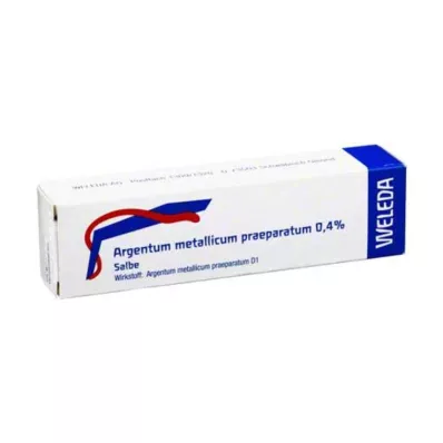 ARGENTUM METALLICUM PRAEPARATUM 0,4% mast, 25 g ARGENTUM METALLICUM PRAEPARATUM 0,4% mast, 25 g